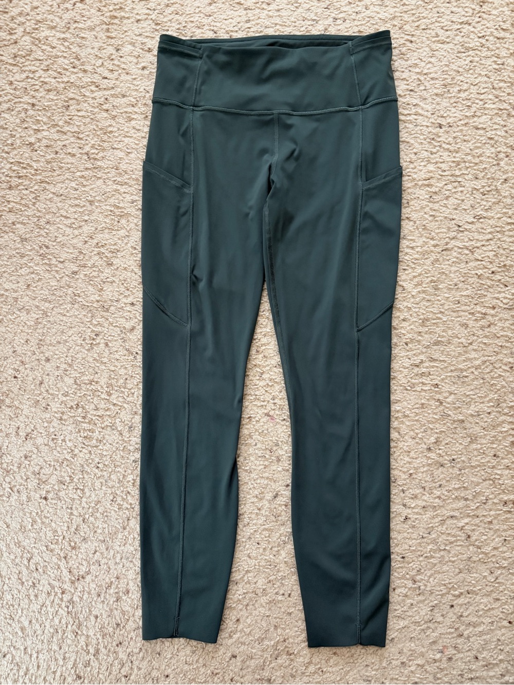 Lululemon Fast and Free High-Rise Tight 25" Smoked Spruce size 8